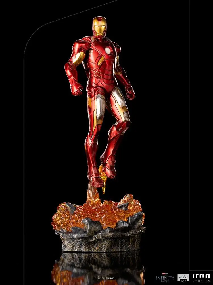 The Infinity Saga BDS Art Scale 1/10 Iron Man Battle of NY szobor figura 28 cm termékfotó
