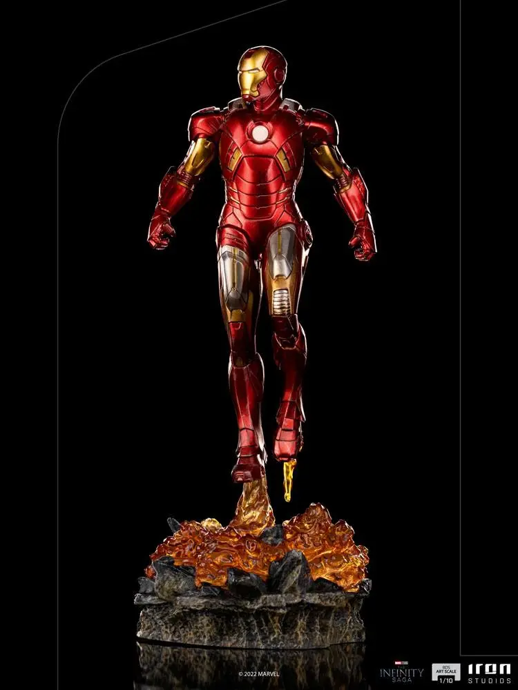 The Infinity Saga BDS Art Scale 1/10 Iron Man Battle of NY szobor figura 28 cm termékfotó