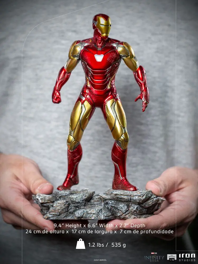 The Infinity Saga BDS Art Scale 1/10 Iron Man Ultimate szobor figura 24 cm termékfotó