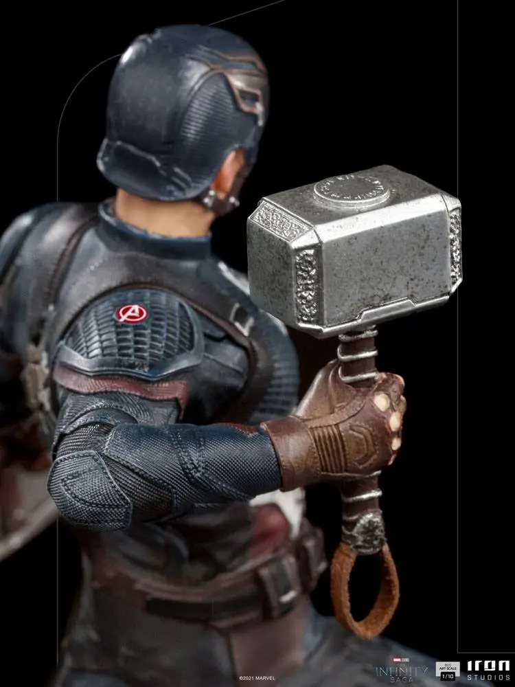 The Infinity Saga BDS Art Scale 1/10 Ultimate Captain America szobor figura 21 cm termékfotó