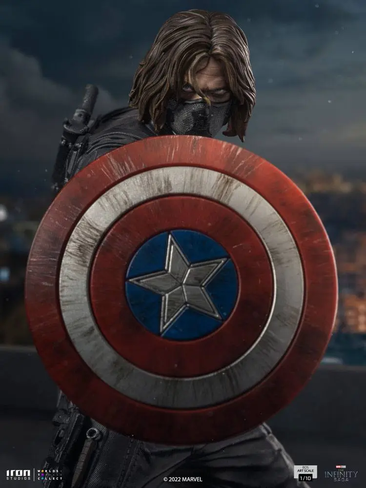 The Infinity Saga BDS Art Scale 1/10 Winter Soldier szobor figura 20 cm termékfotó