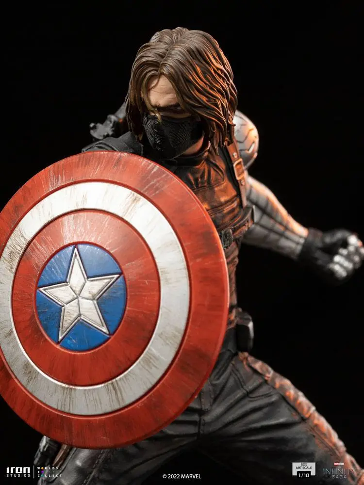 The Infinity Saga BDS Art Scale 1/10 Winter Soldier szobor figura 20 cm termékfotó
