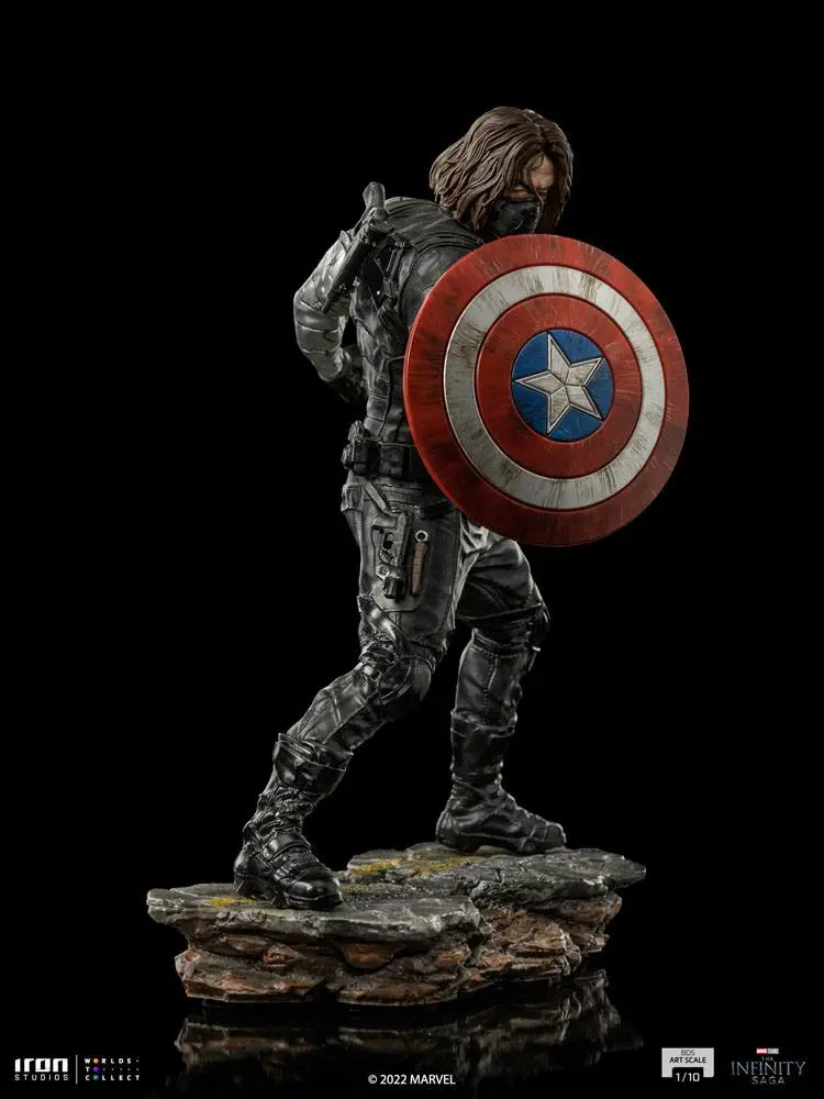 The Infinity Saga BDS Art Scale 1/10 Winter Soldier szobor figura 20 cm termékfotó