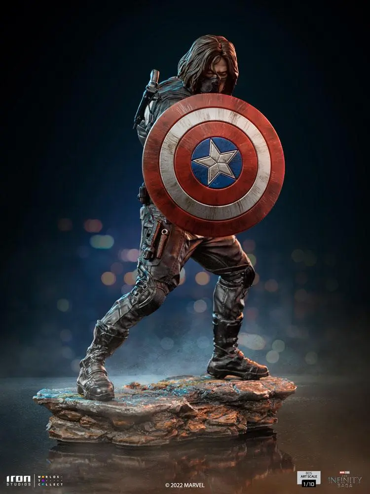 The Infinity Saga BDS Art Scale 1/10 Winter Soldier szobor figura 20 cm termékfotó
