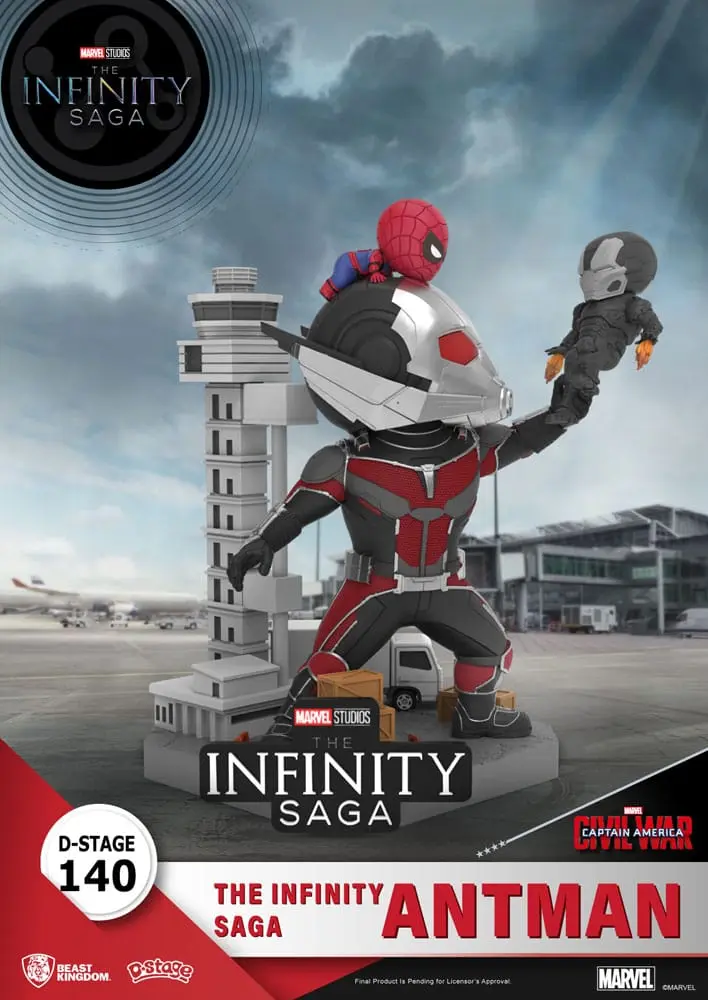 The Infinity Saga D-Stage Antman PVC Diorama szobor figura 14 cm termékfotó