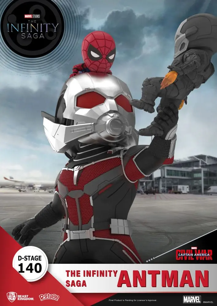 The Infinity Saga D-Stage Antman PVC Diorama szobor figura 14 cm termékfotó