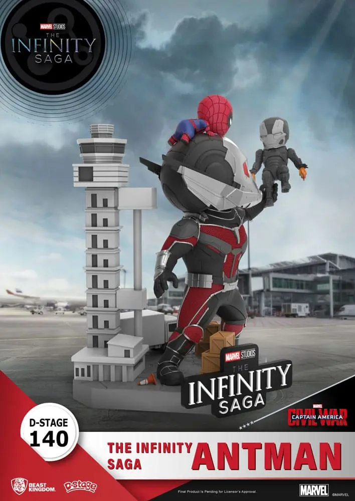 The Infinity Saga D-Stage Antman PVC Diorama szobor figura 14 cm termékfotó