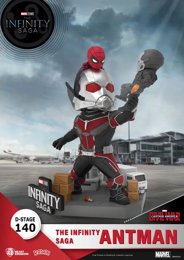 The Infinity Saga D-Stage Antman PVC Diorama szobor figura 14 cm termékfotó