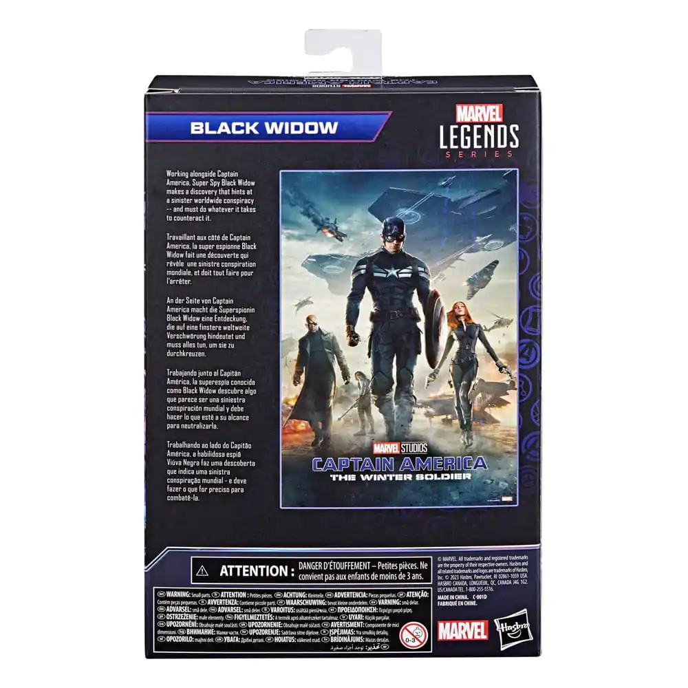 The Infinity Saga Marvel Legends Black Widow (Captain America: The Winter Soldier) akciófigura 15 cm termékfotó