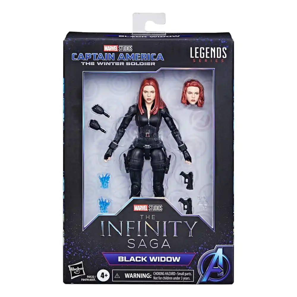 The Infinity Saga Marvel Legends Black Widow (Captain America: The Winter Soldier) akciófigura 15 cm termékfotó