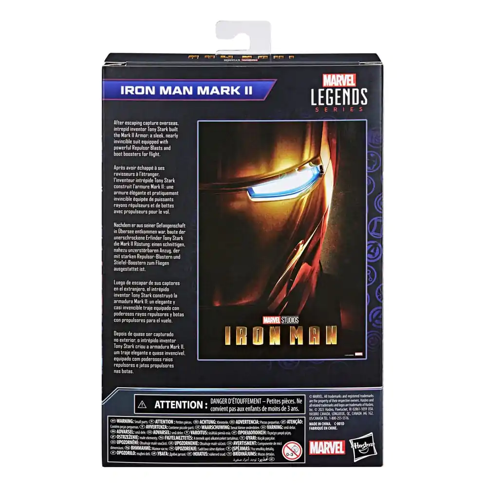 The Infinity Saga Marvel Legends Iron Man Mark II (Iron Man) akciófigura 15 cm termékfotó