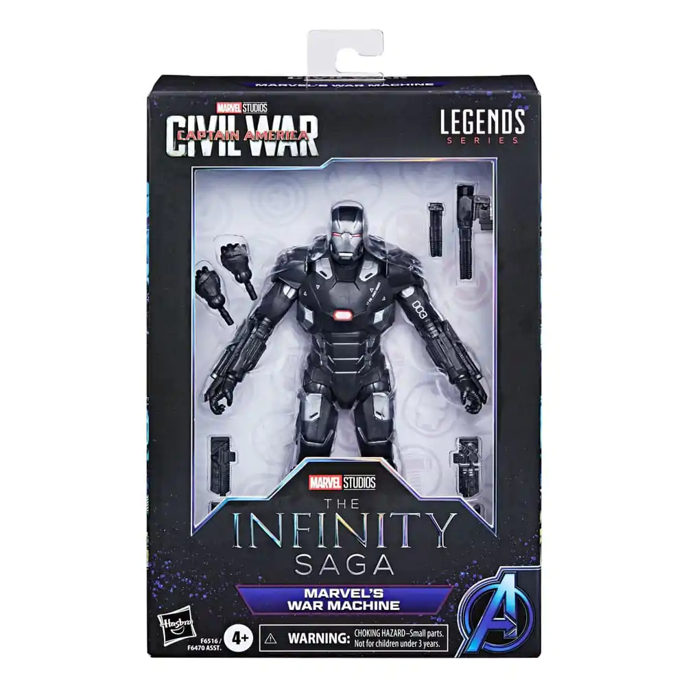 The Infinity Saga Marvel Legends Marvel's War Machine (Captain America: Civil War) akciófigura 15 cm termékfotó