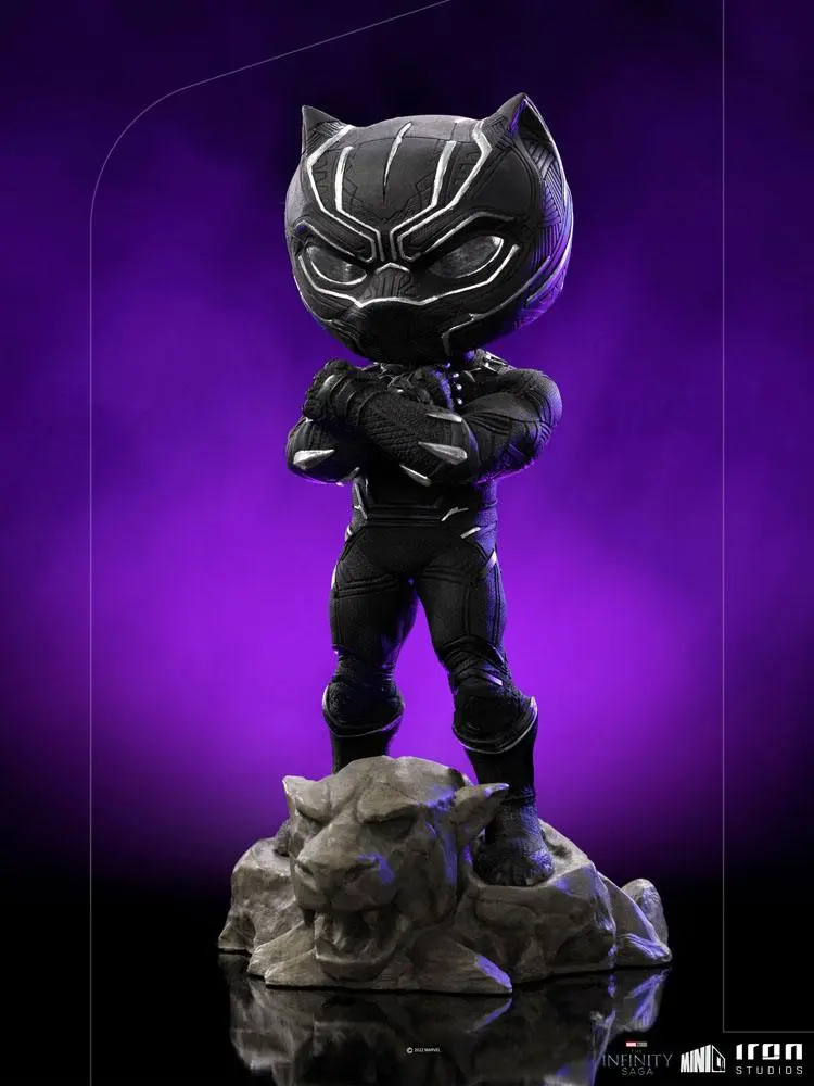The Infinity Saga Mini Co. Black Panther PVC figura 15 cm termékfotó