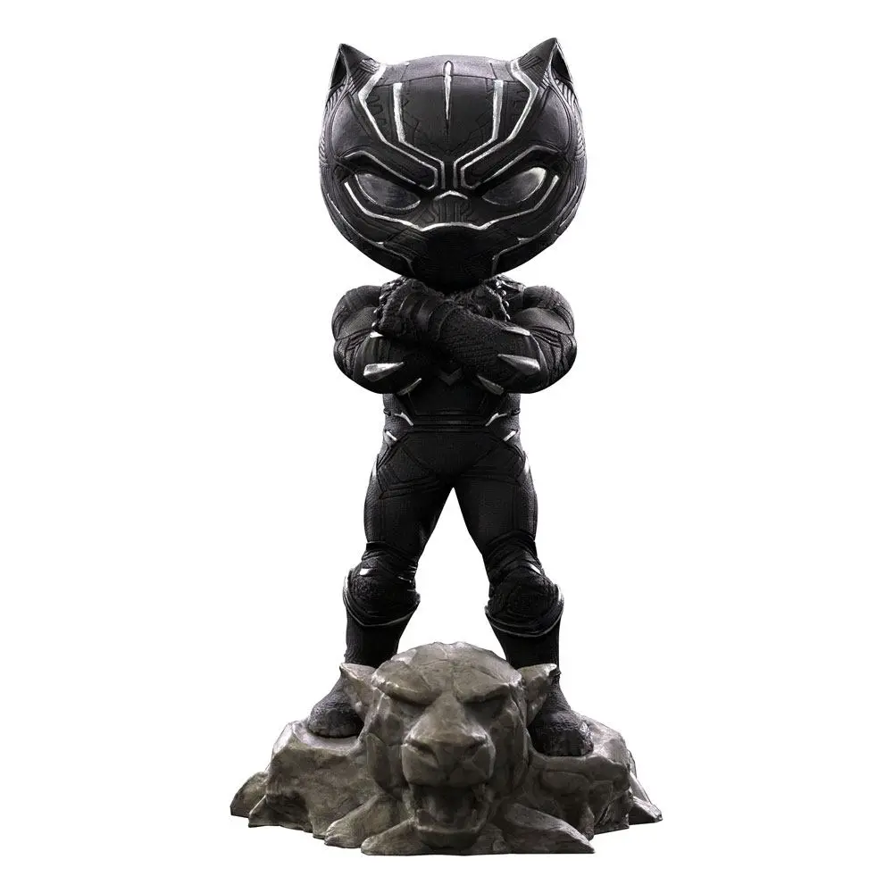 The Infinity Saga Mini Co. Black Panther PVC figura 15 cm termékfotó