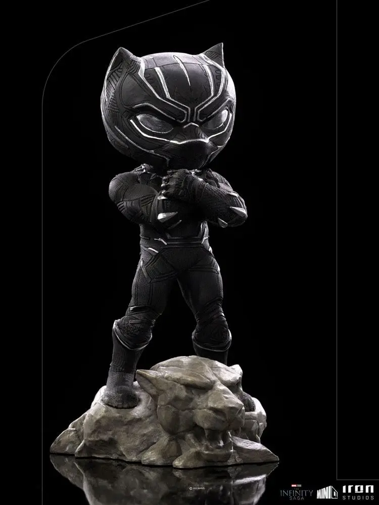 The Infinity Saga Mini Co. Black Panther PVC figura 15 cm termékfotó