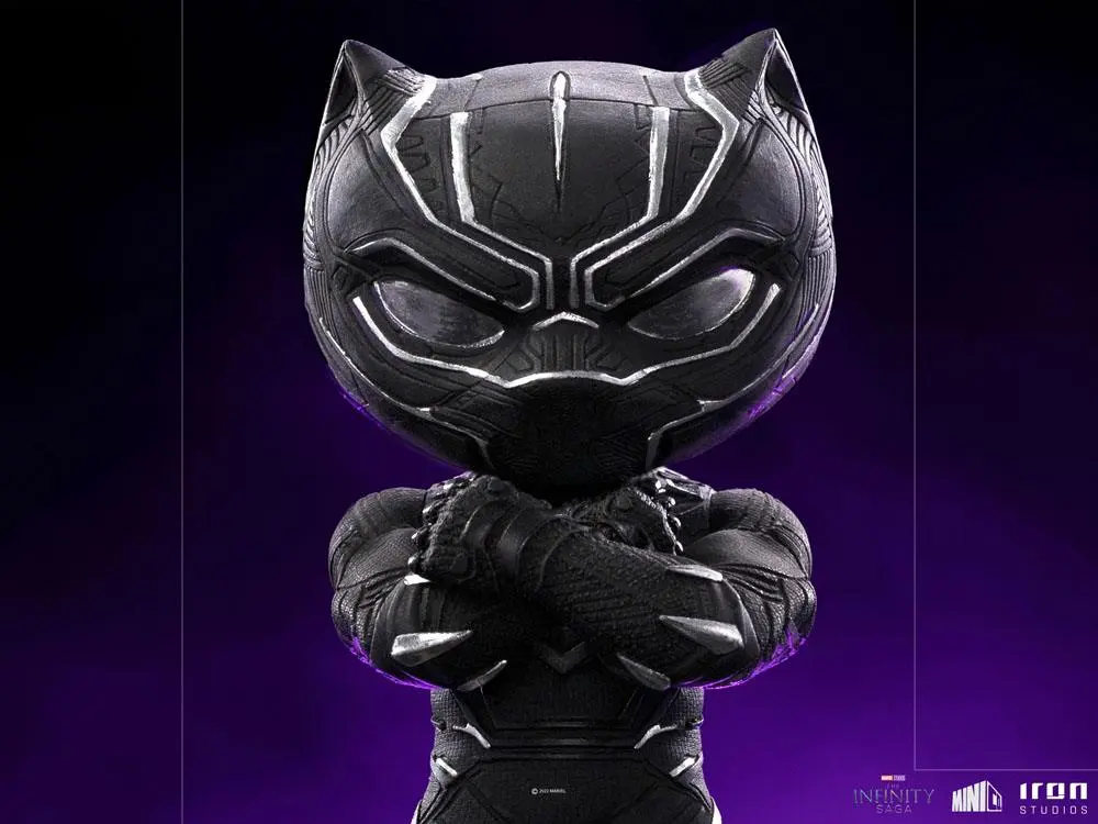 The Infinity Saga Mini Co. Black Panther PVC figura 15 cm termékfotó