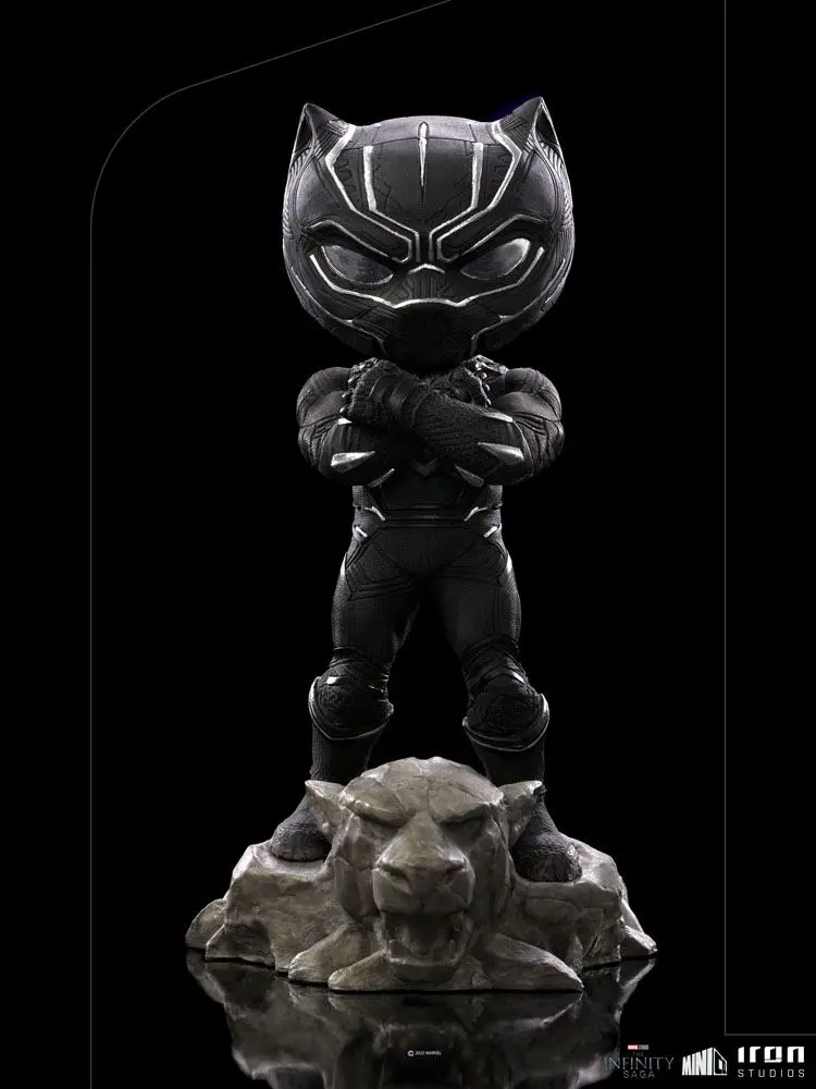 The Infinity Saga Mini Co. Black Panther PVC figura 15 cm termékfotó