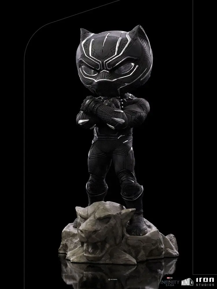 The Infinity Saga Mini Co. Black Panther PVC figura 15 cm termékfotó