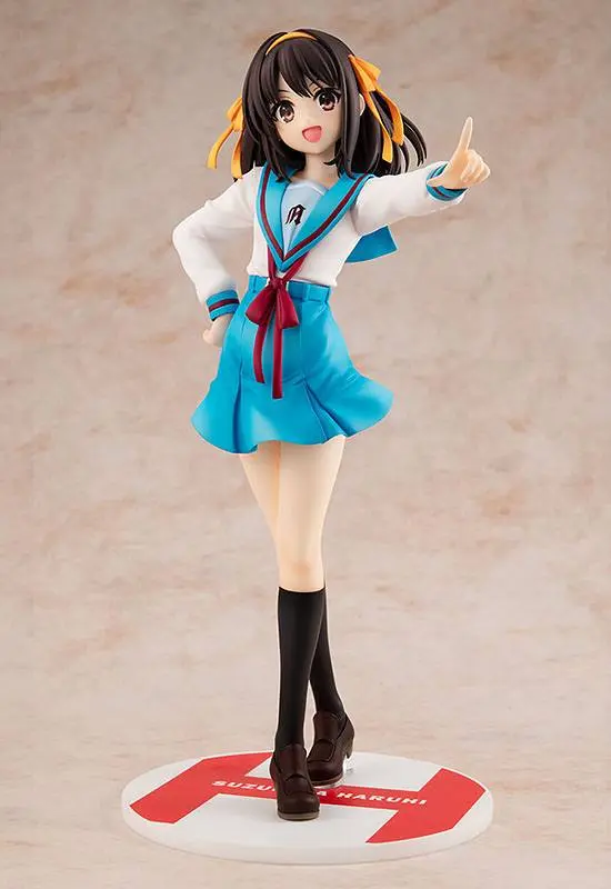 The Intuition of Haruhi Suzumiya 1/7 Light Novel Edition Haruhi Suzumiya PVC szobor figura 23 cm termékfotó