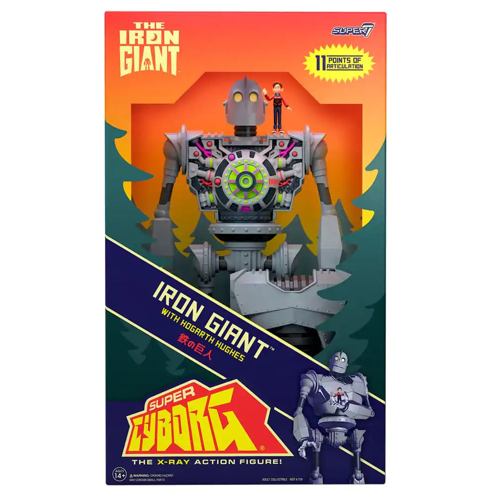 The Iron Giant Super Cyborg Iron Giant (Full Color) akciófigura 28 cm termékfotó