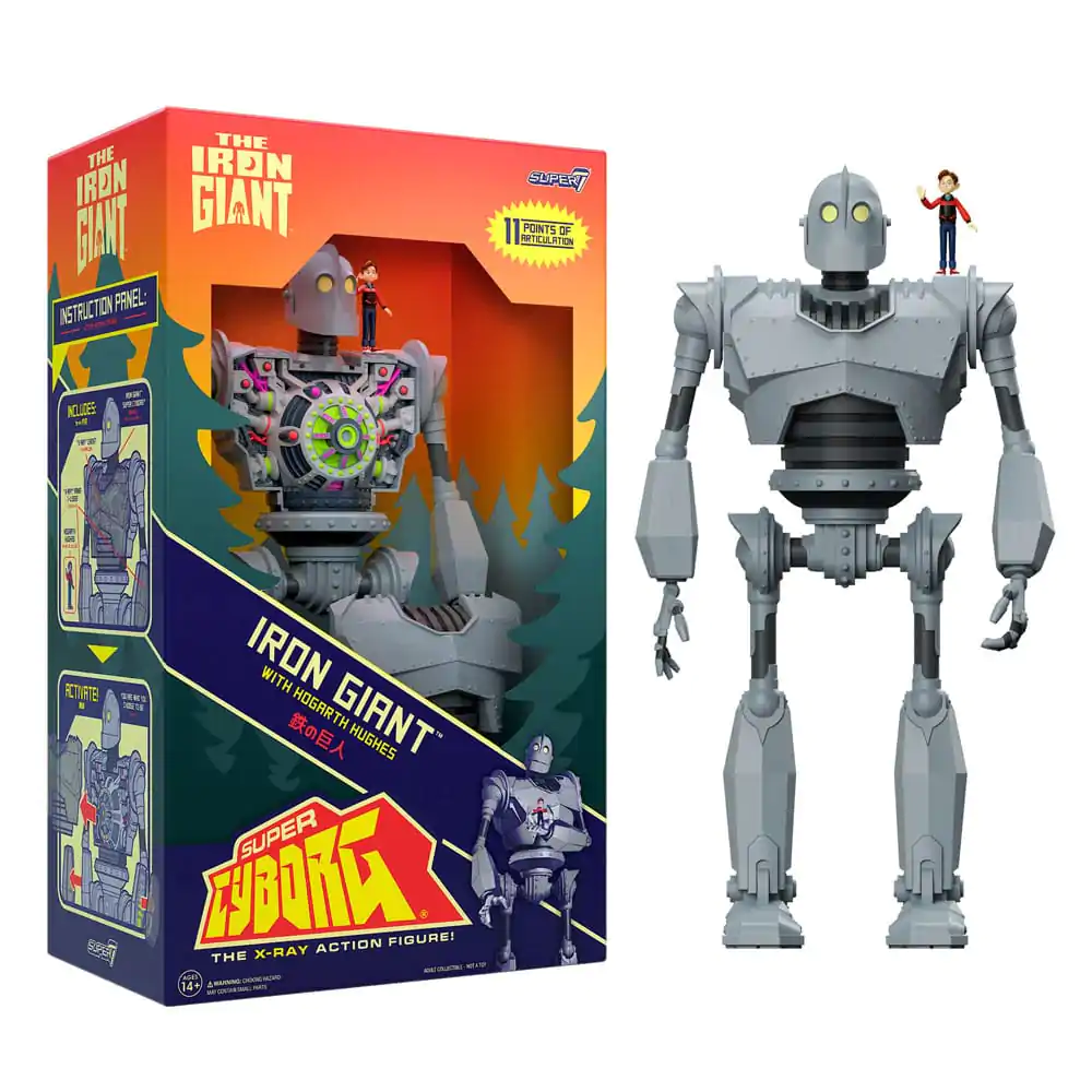 The Iron Giant Super Cyborg Iron Giant (Full Color) akciófigura 28 cm termékfotó