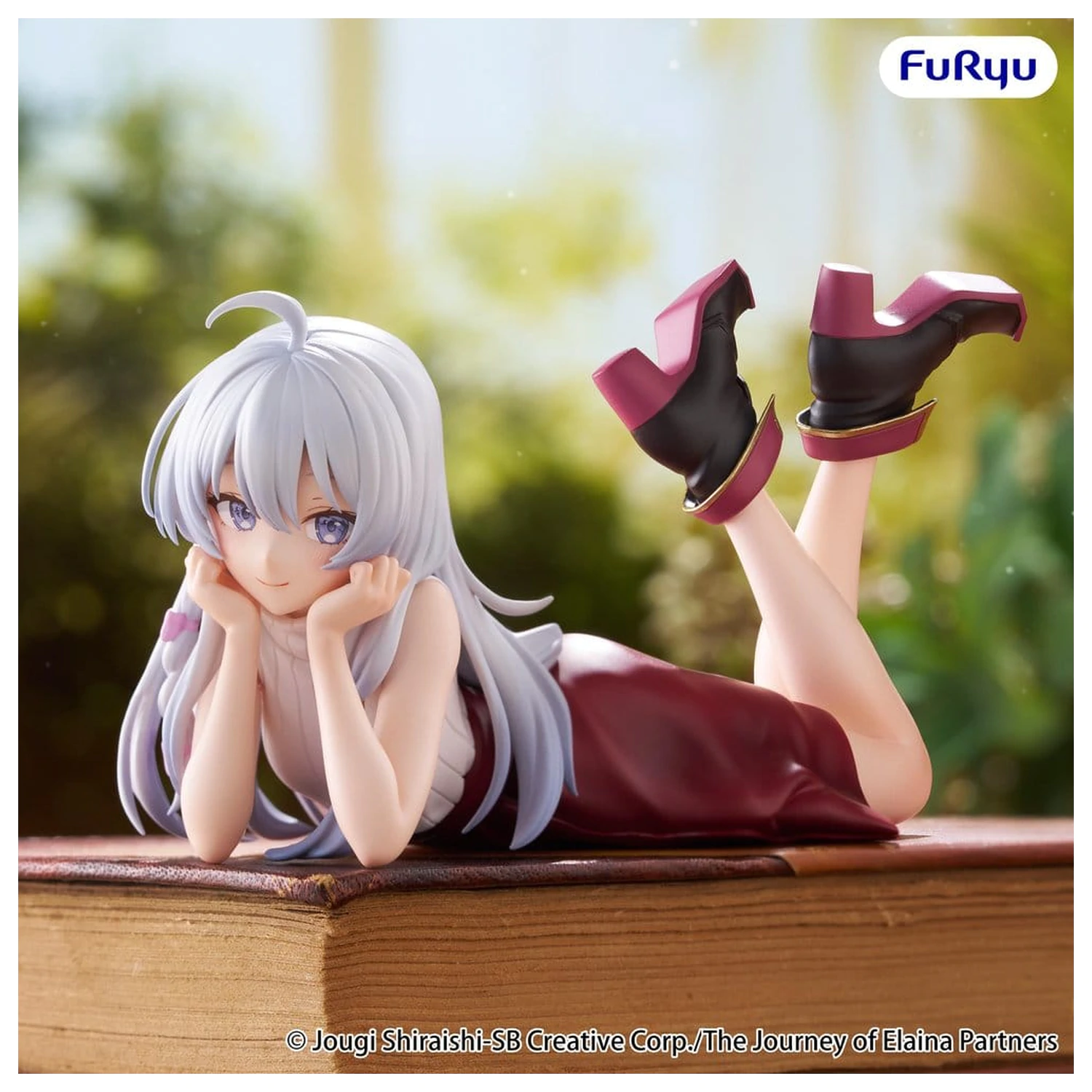 The Journey of Elaina Noodle Stopper PVC figura Elaina Lying Down Ver. 11 cm termékfotó