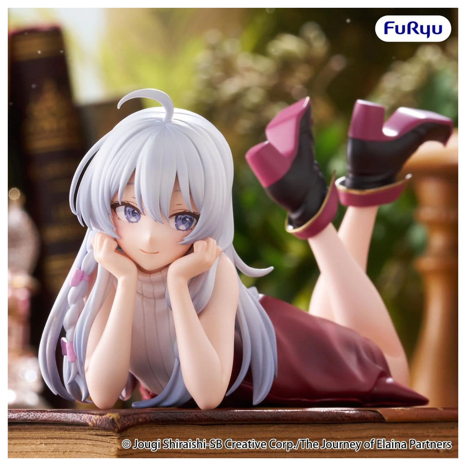 The Journey of Elaina Noodle Stopper PVC figura Elaina Lying Down Ver. 11 cm termékfotó