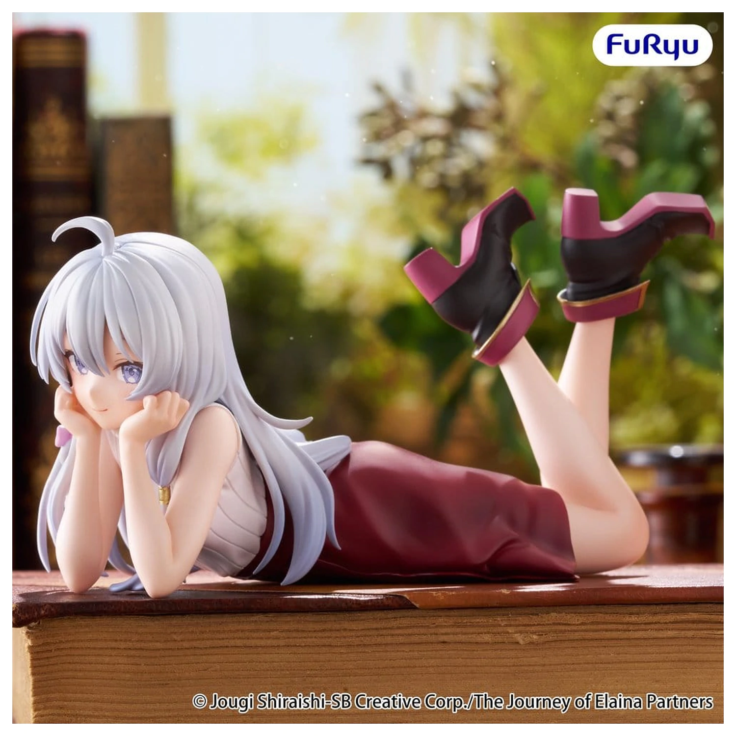 The Journey of Elaina Noodle Stopper PVC figura Elaina Lying Down Ver. 11 cm termékfotó