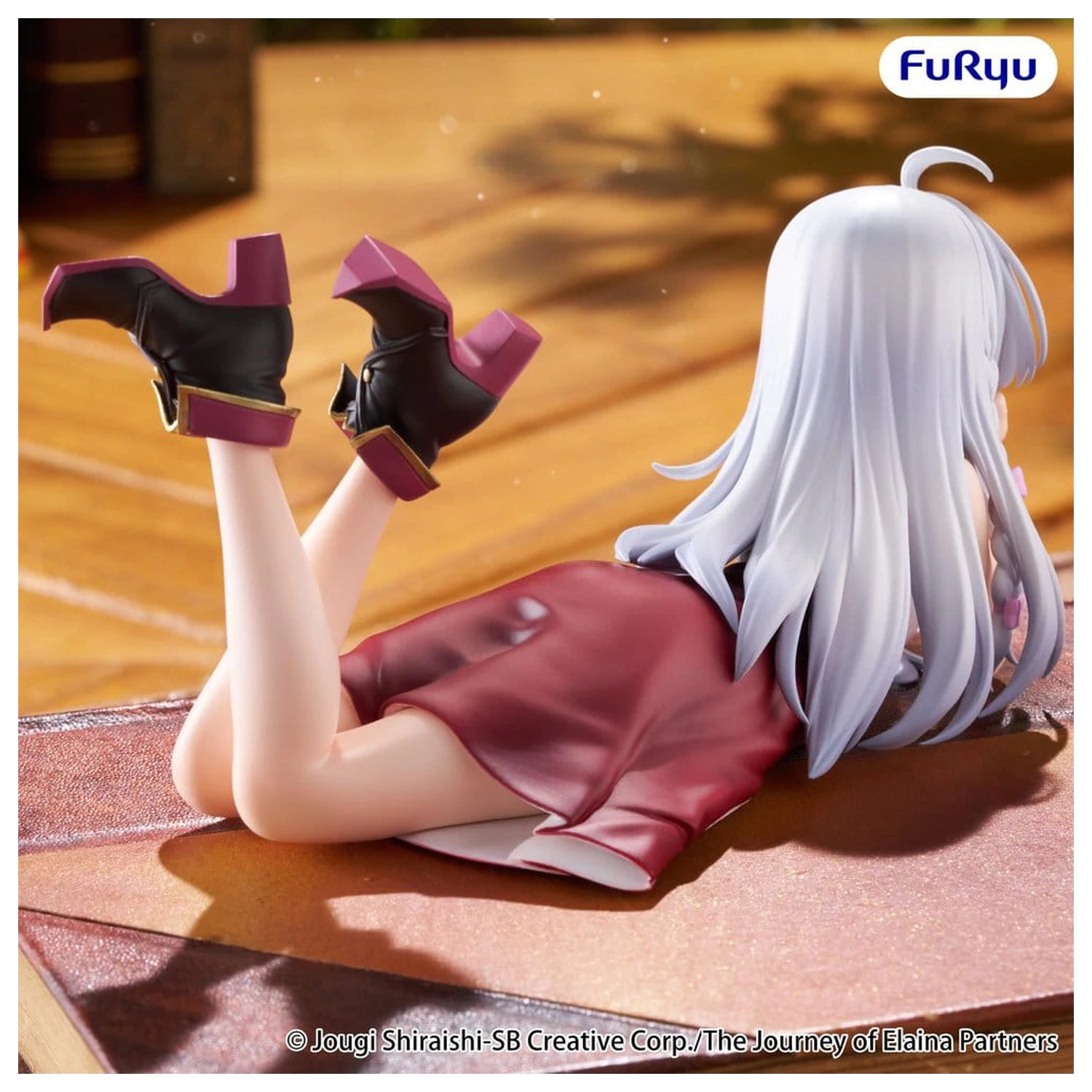 The Journey of Elaina Noodle Stopper PVC figura Elaina Lying Down Ver. 11 cm termékfotó