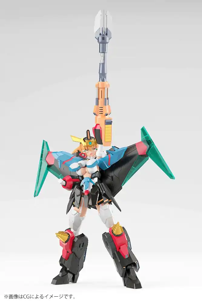 The King of Braves GaoGaiGar Cross Frame Girl Star Gaofighgar Műanyag modell készlet 19 cm termékfotó