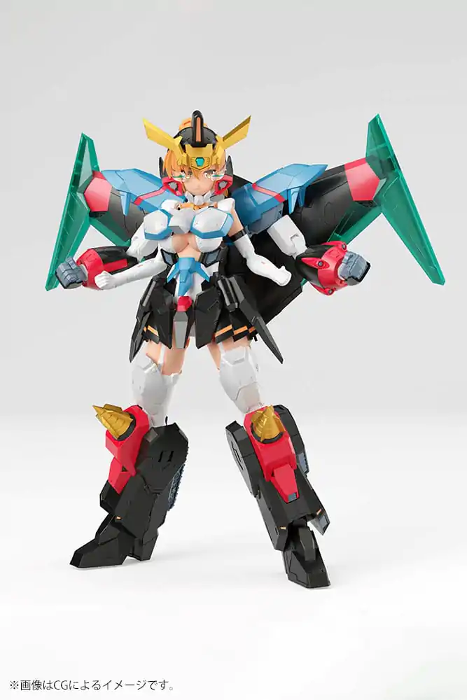 The King of Braves GaoGaiGar Cross Frame Girl Star Gaofighgar Műanyag modell készlet 19 cm termékfotó