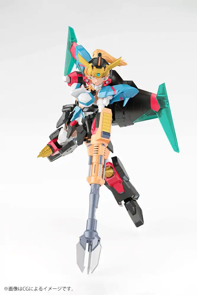 The King of Braves GaoGaiGar Cross Frame Girl Star Gaofighgar Műanyag modell készlet 19 cm termékfotó