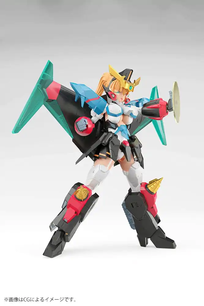 The King of Braves GaoGaiGar Cross Frame Girl Star Gaofighgar Műanyag modell készlet 19 cm termékfotó