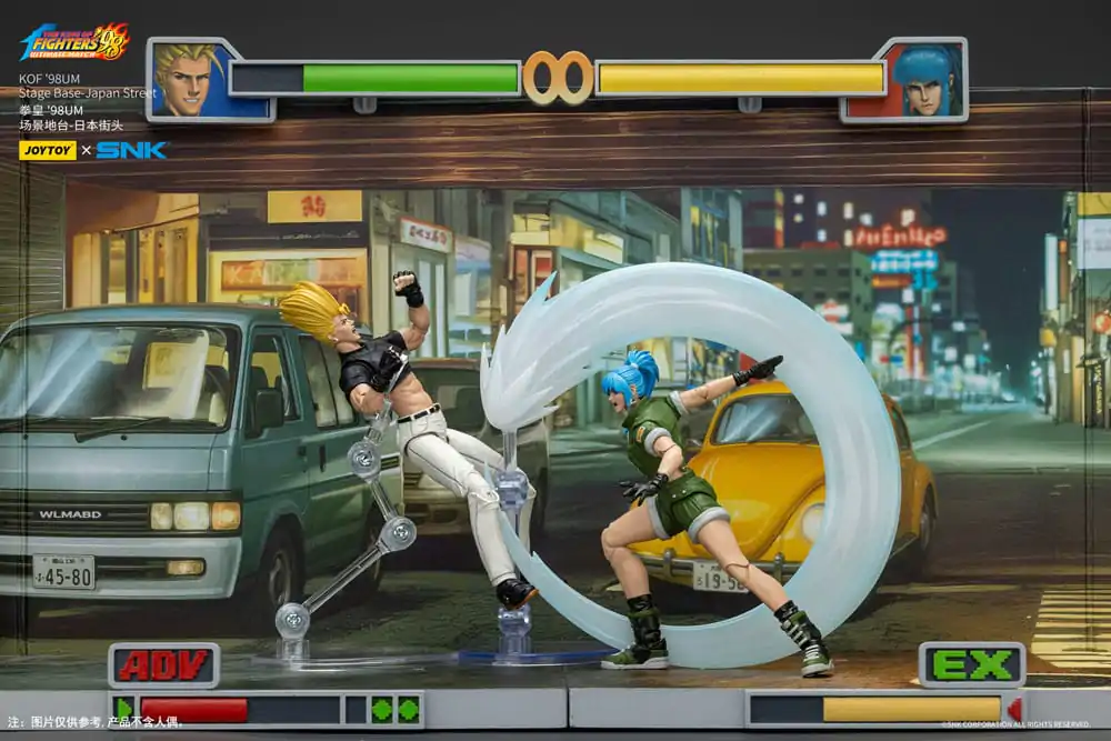 The King Of Fighters &#039;98 Diorama Stage Base Japan Street dioráma alap termékfotó