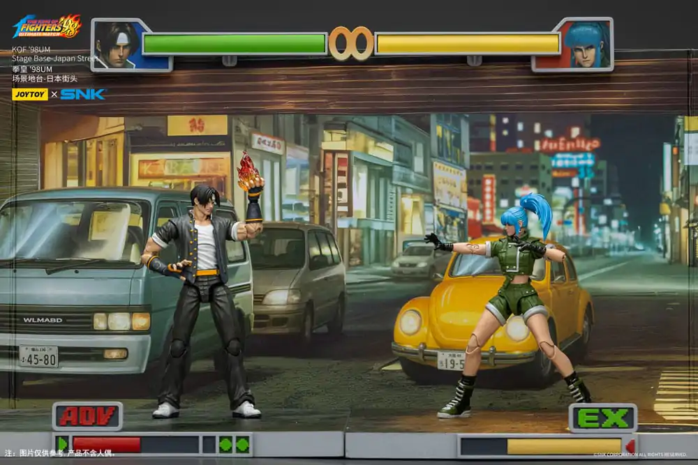 The King Of Fighters &#039;98 Diorama Stage Base Japan Street dioráma alap termékfotó