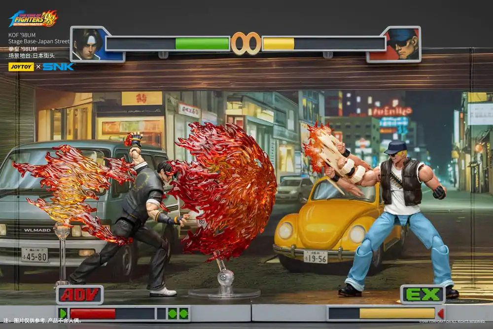The King Of Fighters &#039;98 Diorama Stage Base Japan Street dioráma alap termékfotó