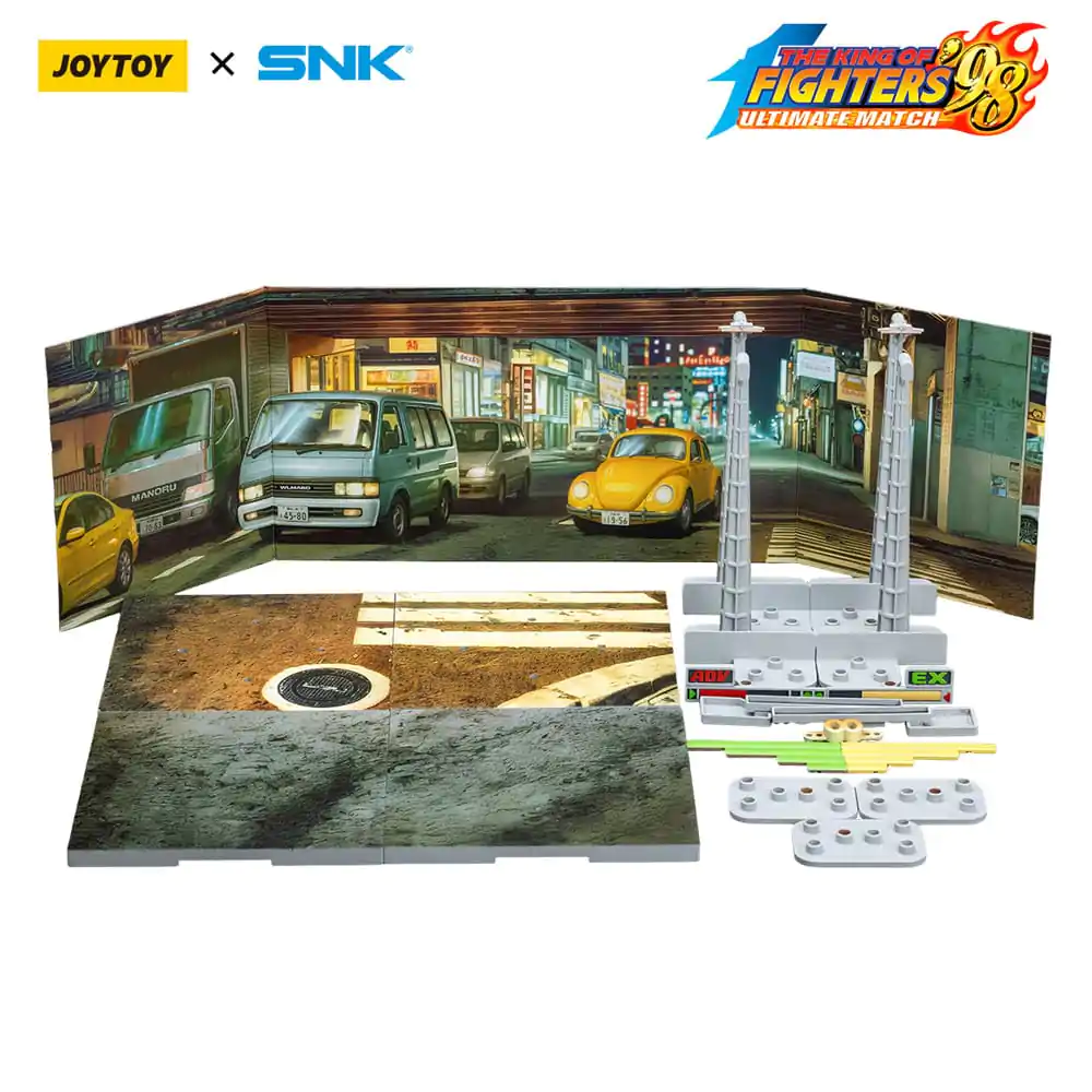 The King Of Fighters &#039;98 Diorama Stage Base Japan Street dioráma alap termékfotó