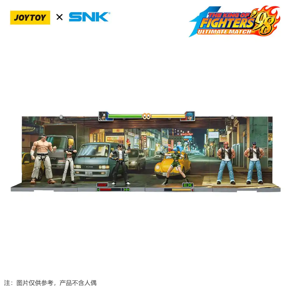 The King Of Fighters &#039;98 Diorama Stage Base Japan Street dioráma alap termékfotó
