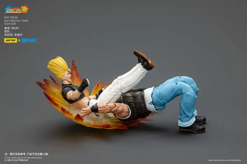 The King Of Fighters &#039;98 Hero Team Clark Still akciófigura 12 cm termékfotó