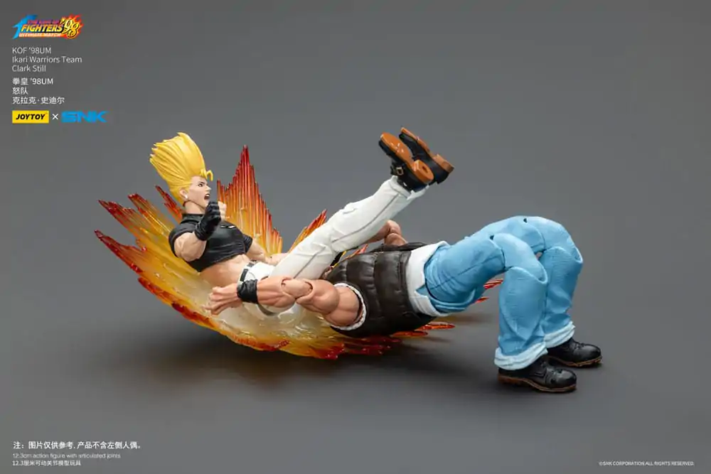 The King Of Fighters &#039;98 Hero Team Clark Still akciófigura 12 cm termékfotó