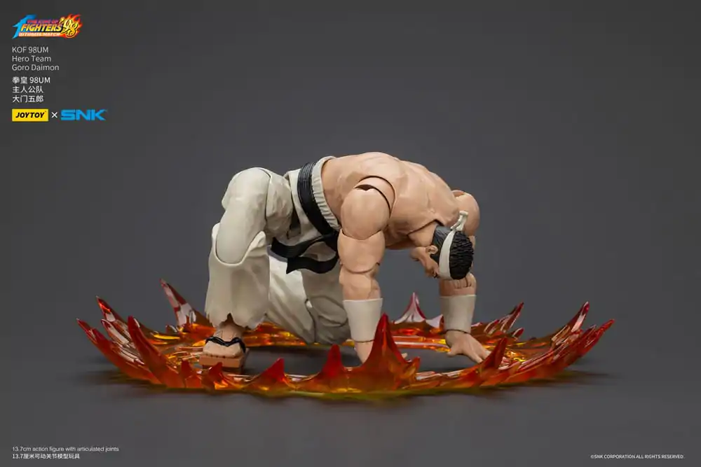 The King Of Fighters &#039;98 Hero Team Goro Daimon akciófigura 12 cm termékfotó