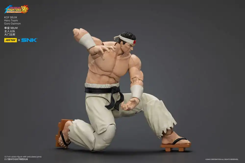 The King Of Fighters &#039;98 Hero Team Goro Daimon akciófigura 12 cm termékfotó