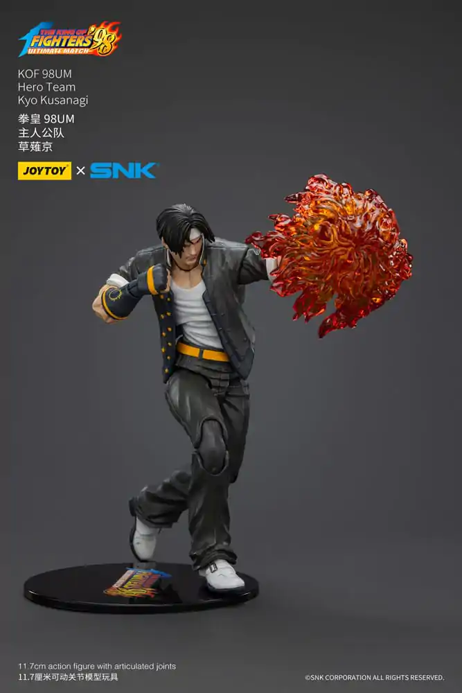 The King Of Fighters &#039;98 Hero Team Kyo Kusanagi akciófigura 12 cm termékfotó