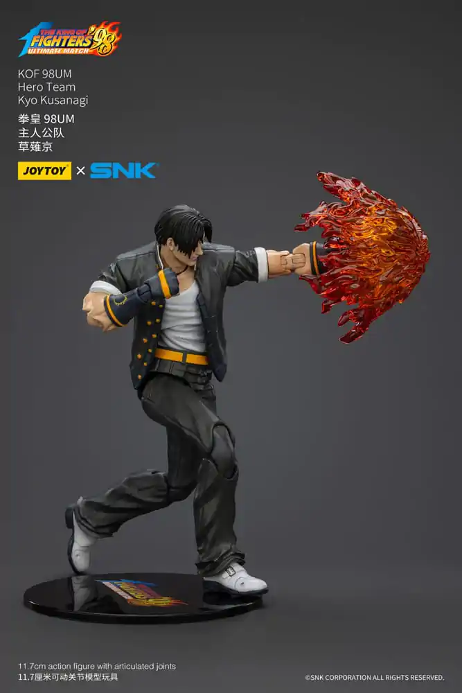 The King Of Fighters &#039;98 Hero Team Kyo Kusanagi akciófigura 12 cm termékfotó