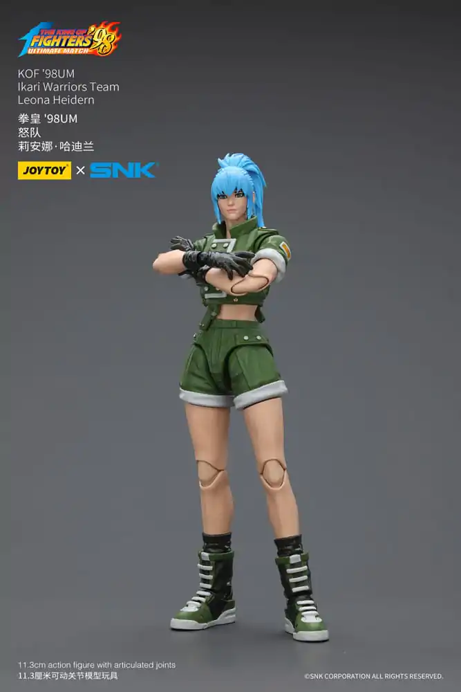 The King Of Fighters &#039;98 Hero Team Leona Heidern akciófigura 11 cm termékfotó