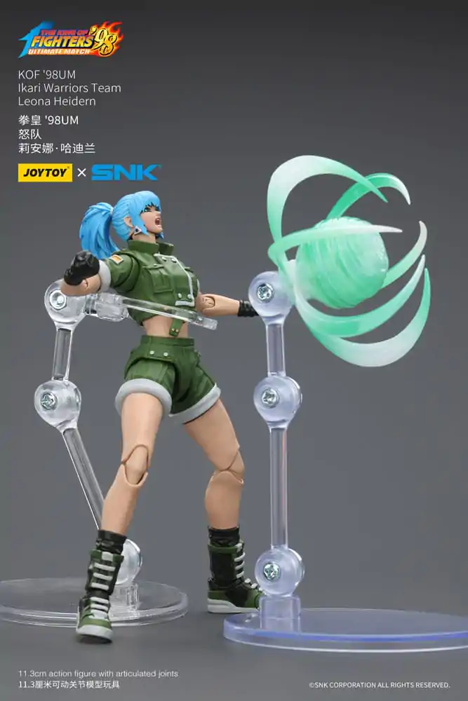The King Of Fighters &#039;98 Hero Team Leona Heidern akciófigura 11 cm termékfotó