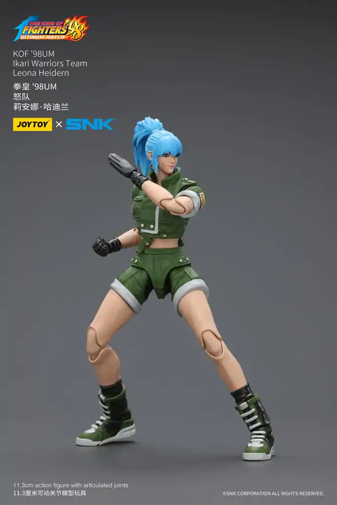 The King Of Fighters &#039;98 Hero Team Leona Heidern akciófigura 11 cm termékfotó
