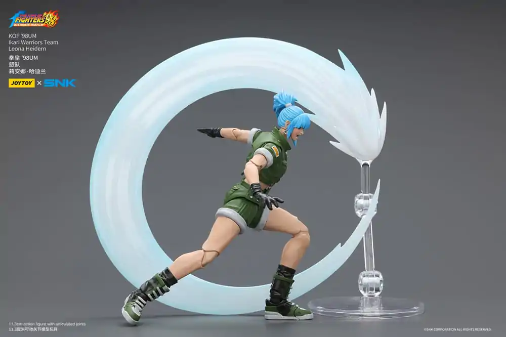 The King Of Fighters &#039;98 Hero Team Leona Heidern akciófigura 11 cm termékfotó