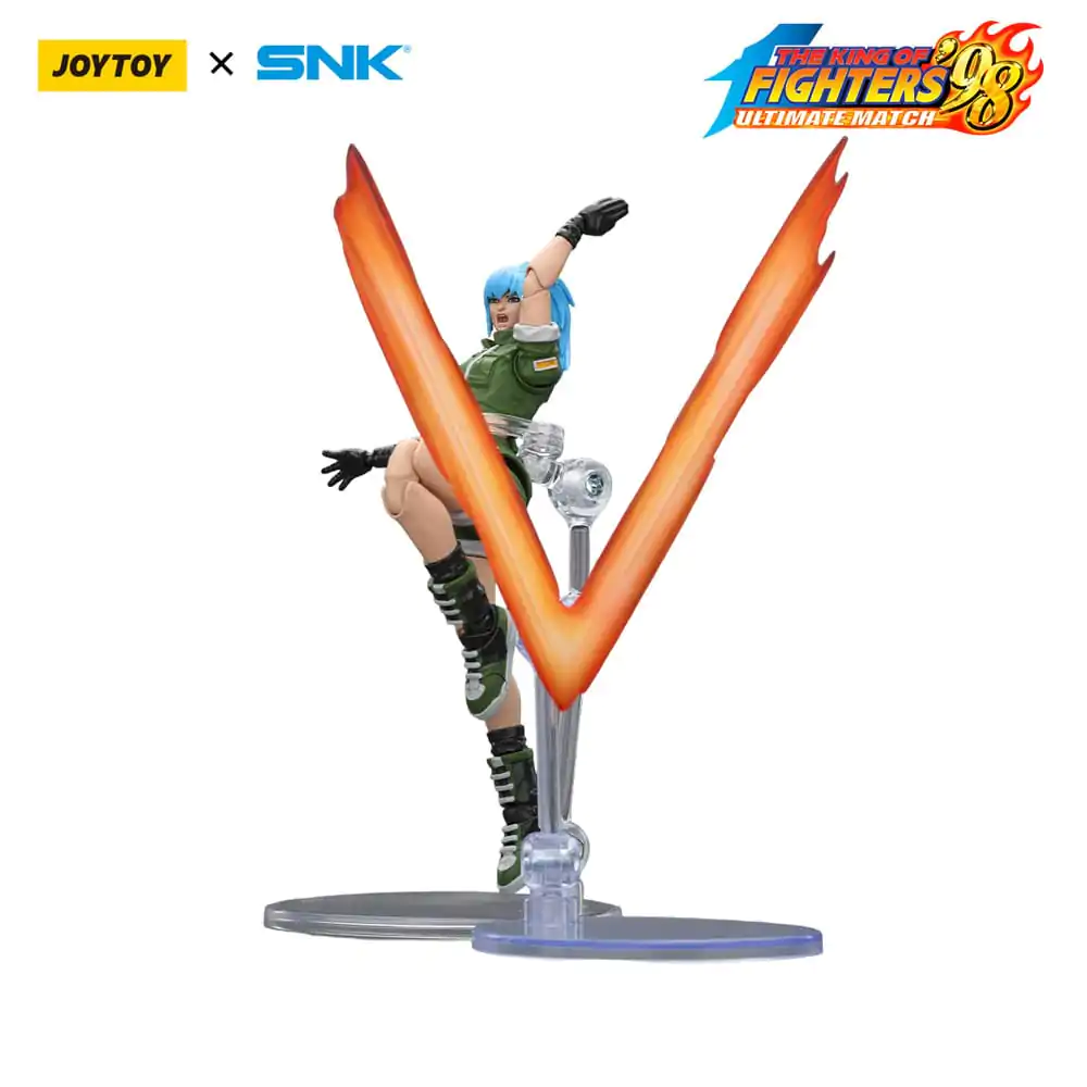The King Of Fighters &#039;98 Hero Team Leona Heidern akciófigura 11 cm termékfotó