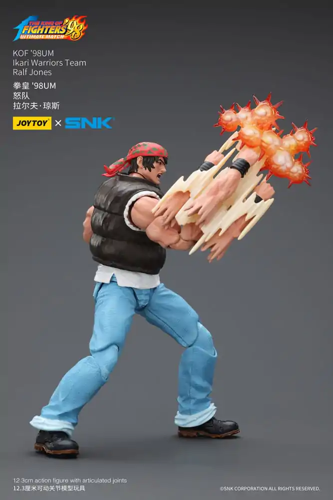 The King Of Fighters &#039;98 Hero Team Ralf Jones akciófigura 12 cm termékfotó